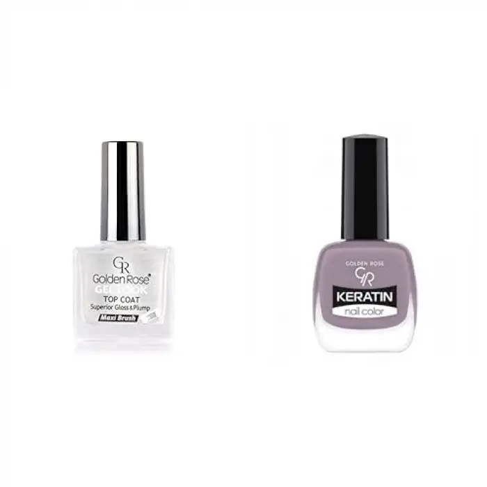 Gel Look Top Coat & Oje Seti
