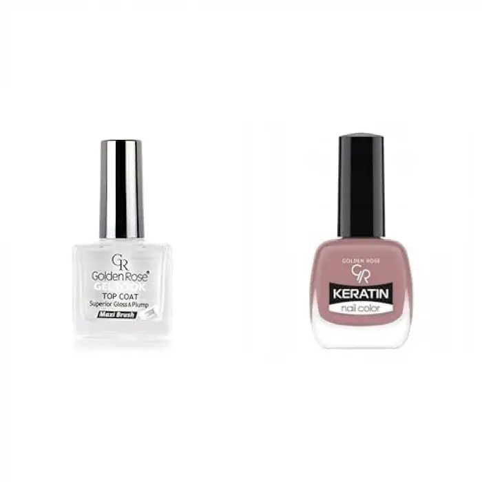 Gel Look Top Coat & Oje Seti