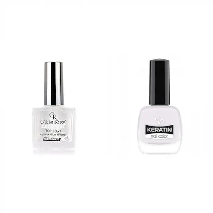 Gel Look Top Coat & Oje Seti