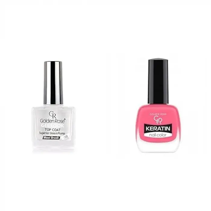 Gel Look Top Coat & Oje Seti