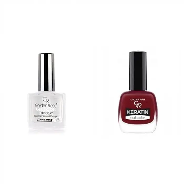 Gel Look Top Coat & Oje Seti