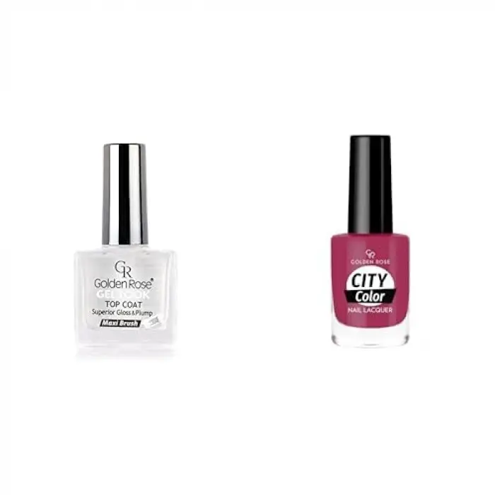 Gel Look Top Coat & Oje Seti