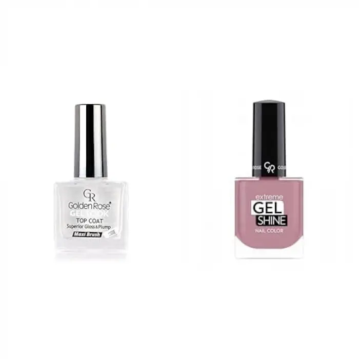 Gel Look Top Coat & Oje Seti