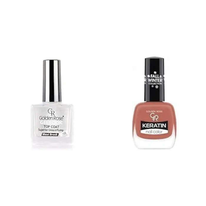 Gel Look Top Coat & Oje Seti
