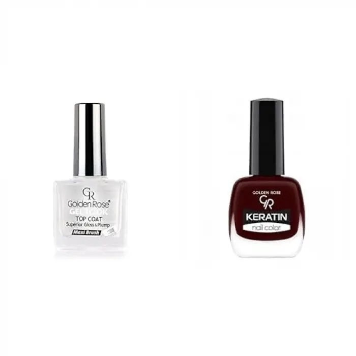 Gel Look Top Coat & Oje Seti