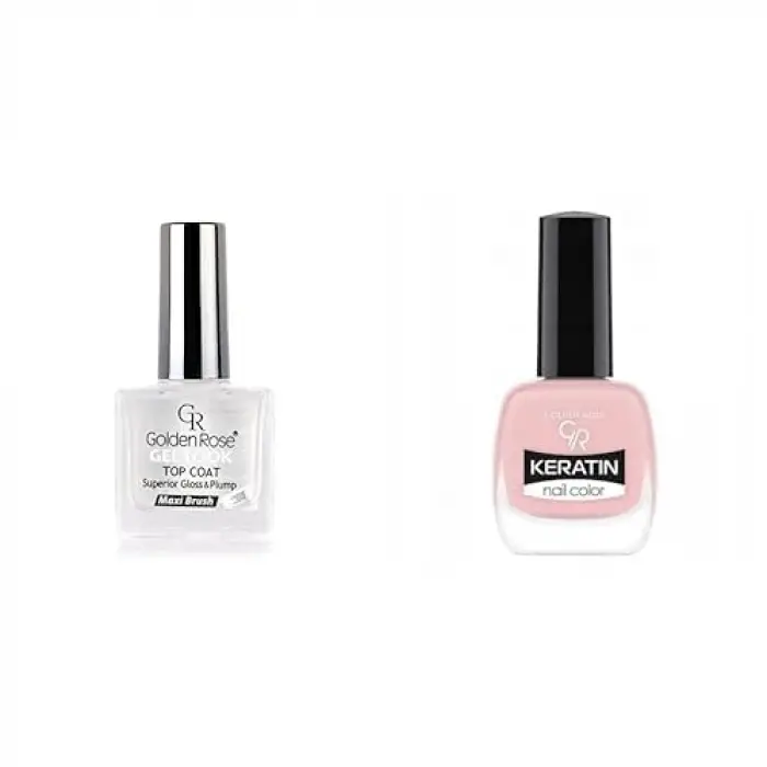 Gel Look Top Coat & Oje Seti