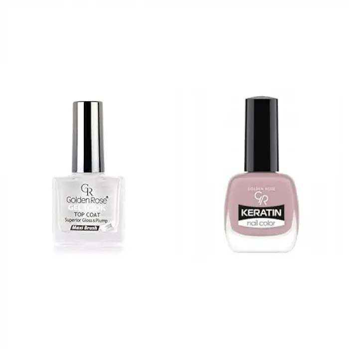 Gel Look Top Coat & Oje Seti