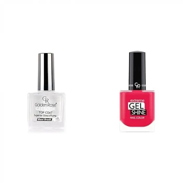 Gel Look Top Coat & Oje Seti