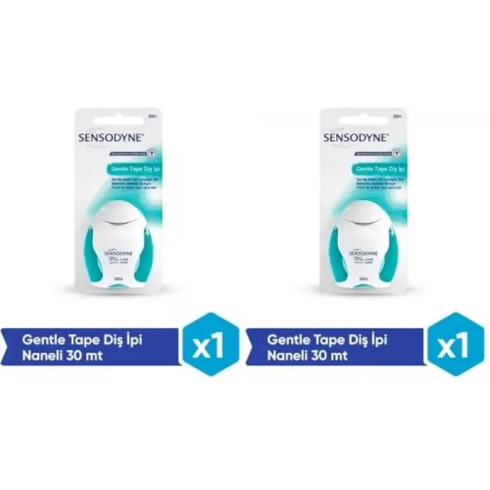 Gentle Floss Diş İpi 30m (2 paketi)
