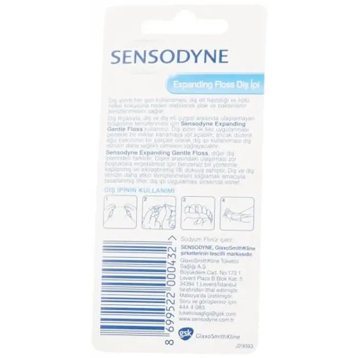 Gentle Floss Diş İpi 30m (2 paketi)