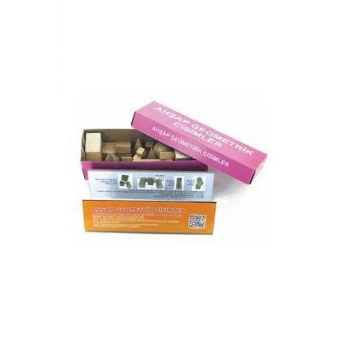 Geometrik Cisimler Ahşap 19 Parça gnsRKFaz3284