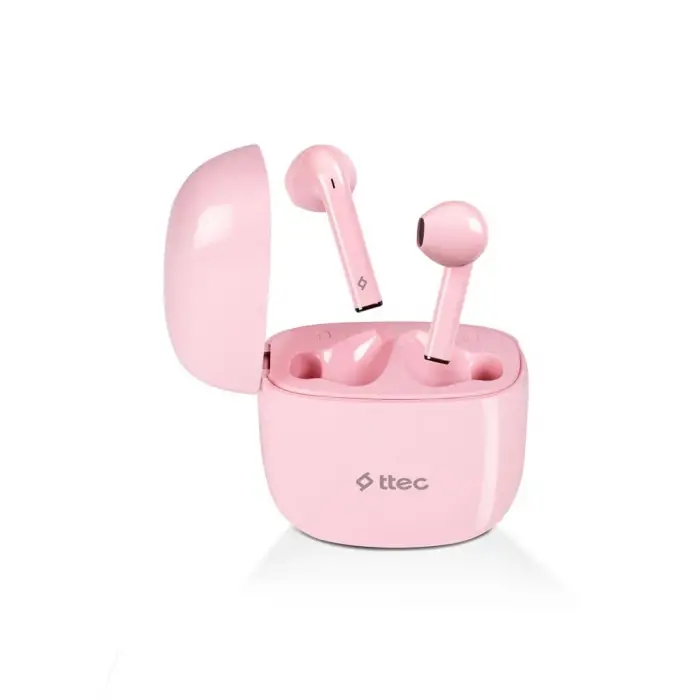 Gerçek Kablosuz Tws Bluetooth Kulaklık, Pembe