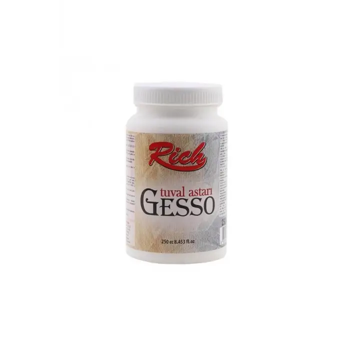 Gesso 250 cc Tuval Astarı, Beyaz 8692000575357