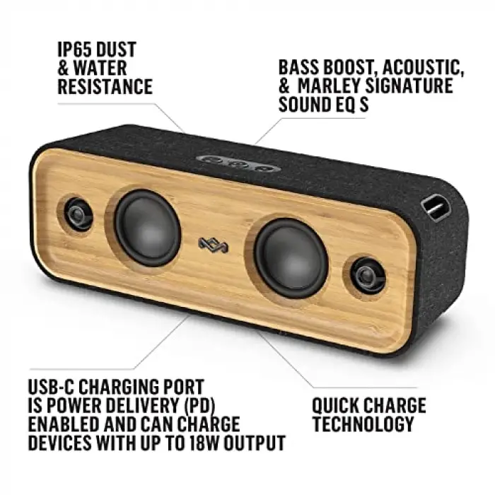 Get Together 2 taşınabilir Bluetooth hoparlör, 40 W, 20 saat, mikrofon