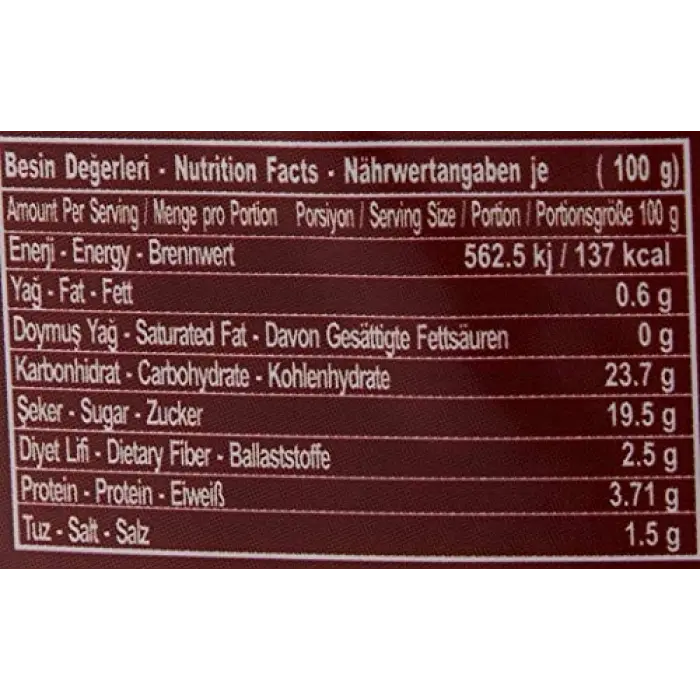 Gıda 1500 g Ev Tıpı Tatlı Bıber Salcası