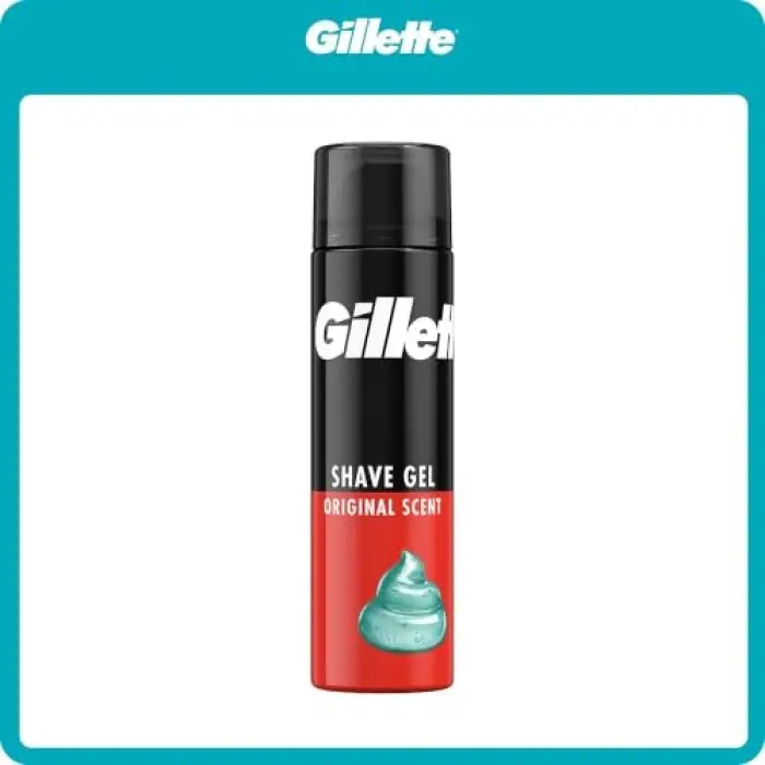 Gillette Classic Orijinal Kokulu Tıraş Jeli, 200ml