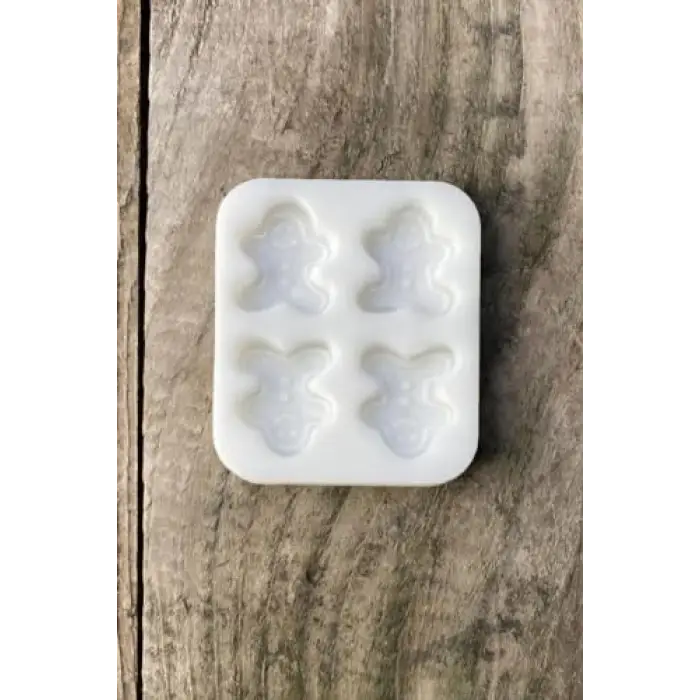Ginger Bisküvi Mum Kalıbı (Silikon)