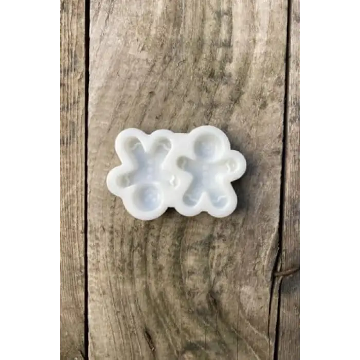 Ginger Mini ikili Mum Kalıbı (Silikon)