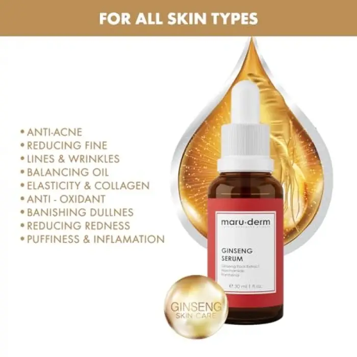Ginseng Cilt Yenileyici Serum 30 ml