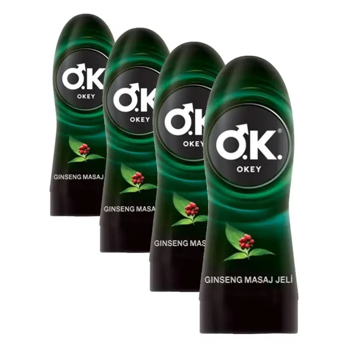 Ginseng Masaj Jeli 200 ml (4 paketi)