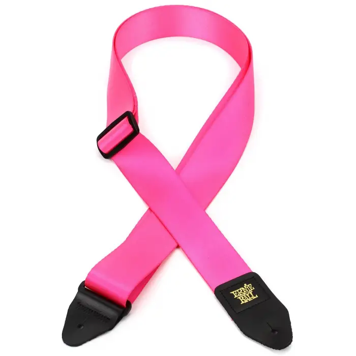 Gitar Askısı, Yüksek Kalite, Neon Pembe