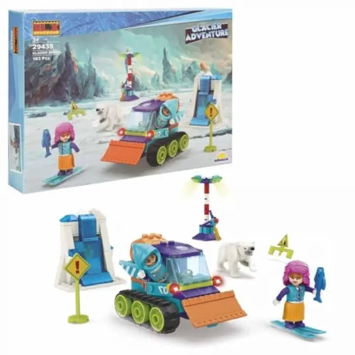 Glacier Adventure Set 2 Figürlü 163 Parça