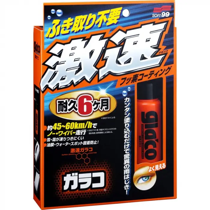 Glaco Quick Type Yağmur Su Kaydırıcı Cam Seramiği 50 ML