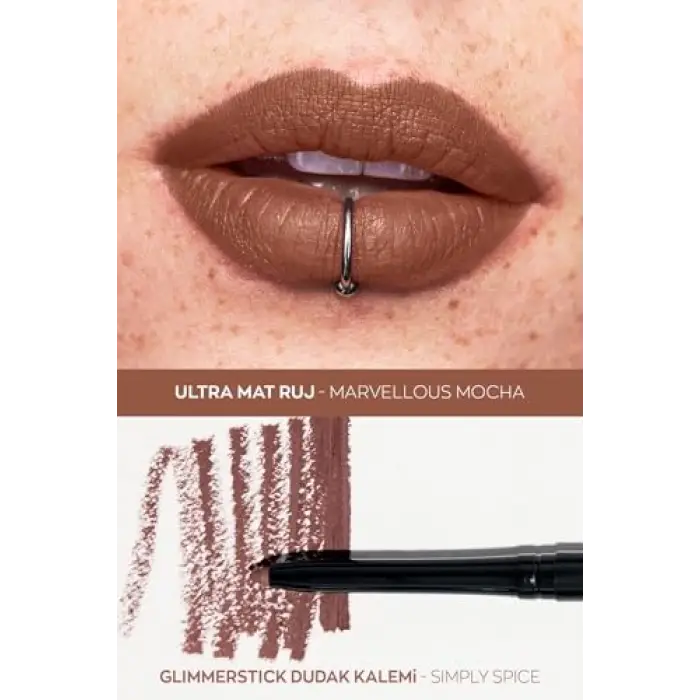 Glimmerstick Dudak Kalemi Simply Spice