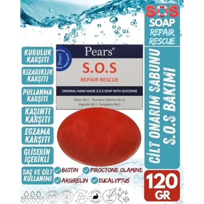 Gliserinli S.O.S Onarım Sabunu 120 Gram