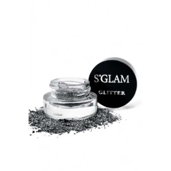 Glitter Black Göz Farı