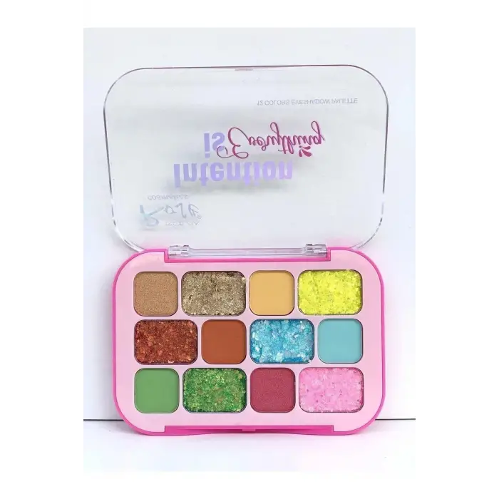 Glitter Far Rose Intentıon 12Li, Glitterli Far Paleti