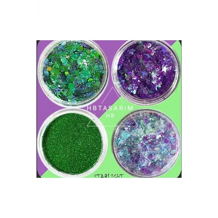 Glitter Jel Far 4lü Set, 1725288862625