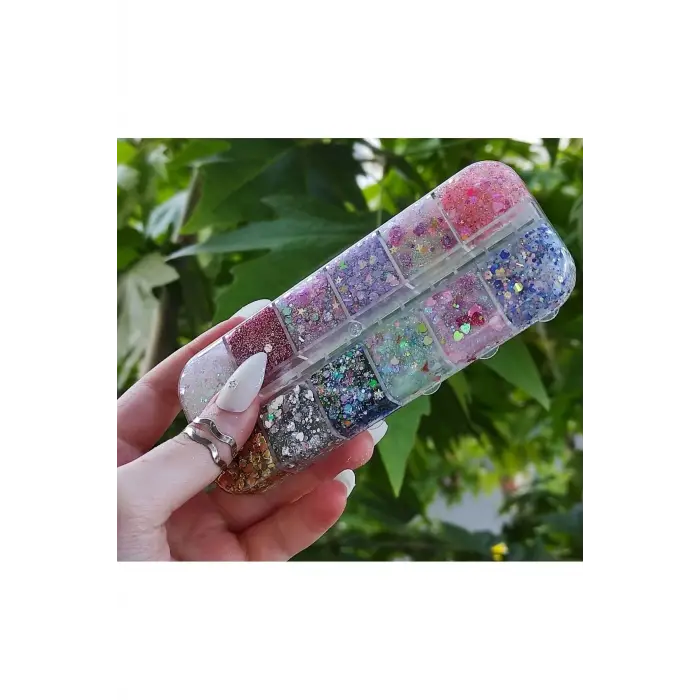 Glitter Jel Far Glitter Simli Far