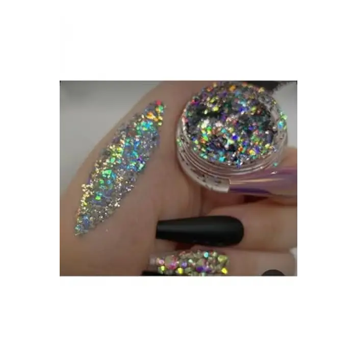 Glitter Jel Far, Yüz ve Vücut Simi