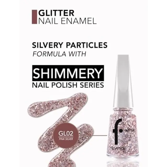 Glitter Nail Enamel Simli Oje GL02