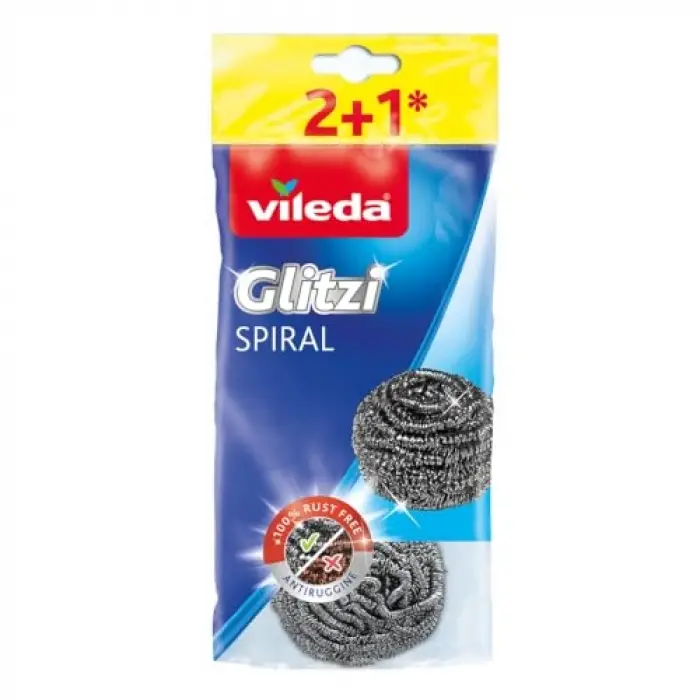 Glitzi Inox çelik sünger, 3lü paket