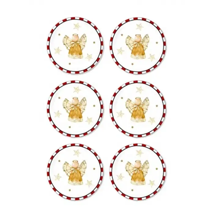Globe Pasta Tabağı 19 cm, 6lı Set