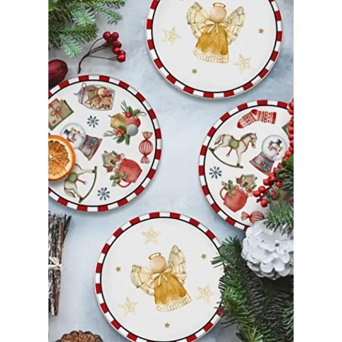 Globe Pasta Tabağı 19 cm, 6lı Set