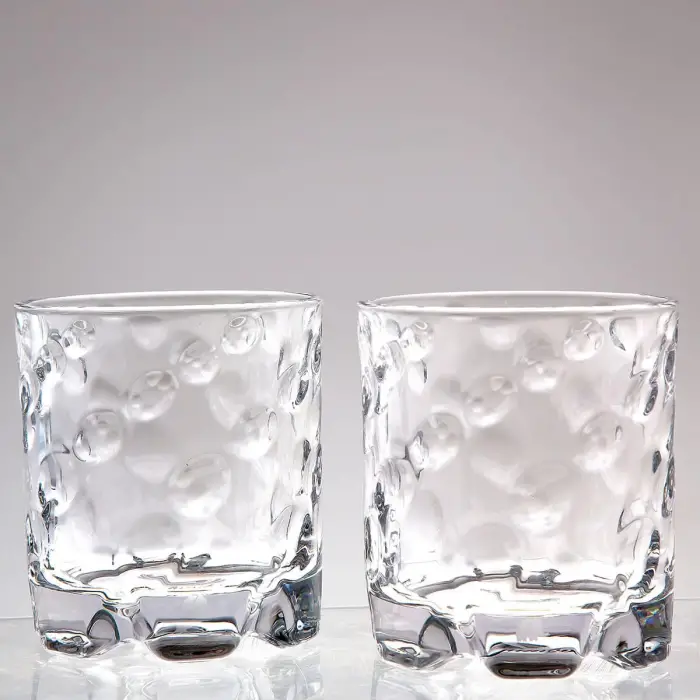 Glory 2li Dalgalı Viski Bardağı 250 ml