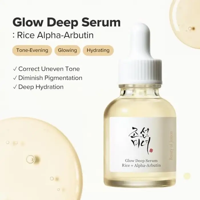 Glow Deep Serumu Rice Alpha-Arbutin 30 ml Cilt Serumu