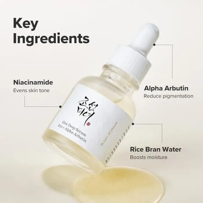 Glow Deep Serumu Rice Alpha-Arbutin 30 ml Cilt Serumu