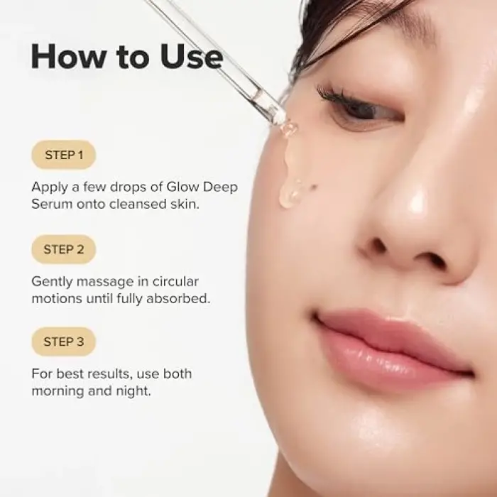 Glow Deep Serumu Rice Alpha-Arbutin 30 ml Cilt Serumu