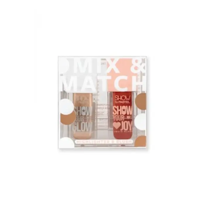 Glow Liquid Highlighter 72 & Joy Liquid Blush Allık 57