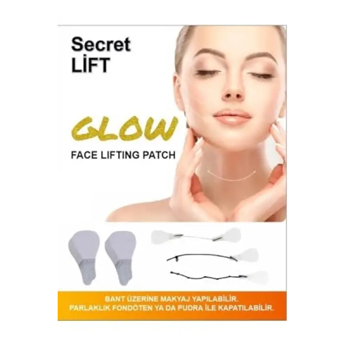 Glow Yüz Boyun Gerdirme Bantları 60 Adet