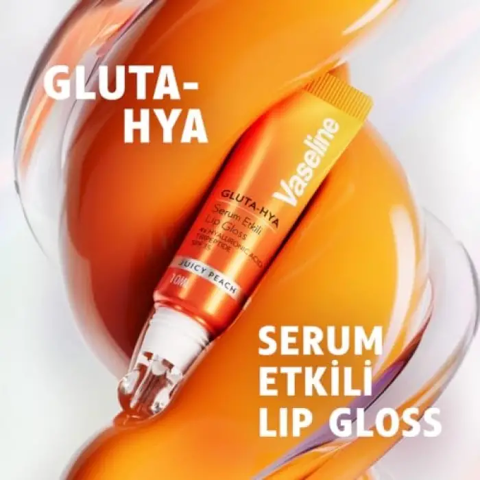 Gluta Hya Serum Etkili Lip Gloss Juicy Peach
