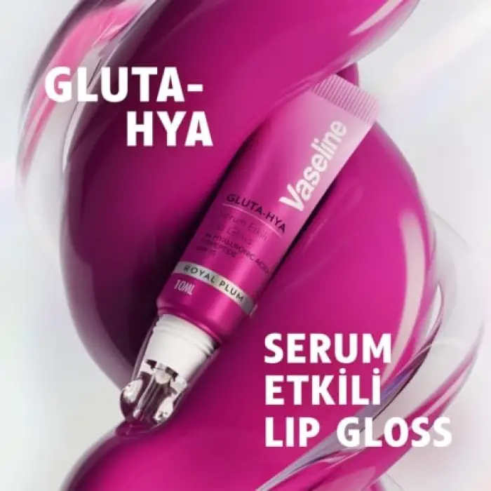 Gluta Hya Serum Etkili Lip Gloss Royal Plum