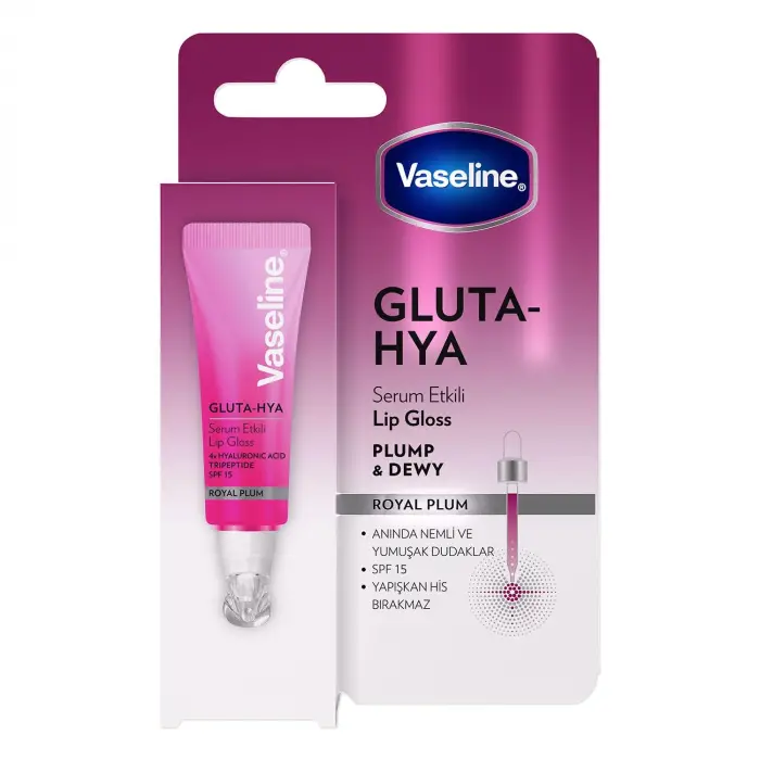 Gluta Hya Serum Etkili Lip Gloss Royal Plum