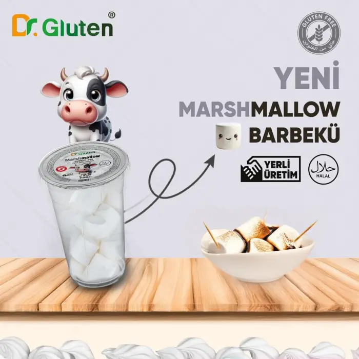 Gluten Glutensiz Marshmallow Bbq 75 g