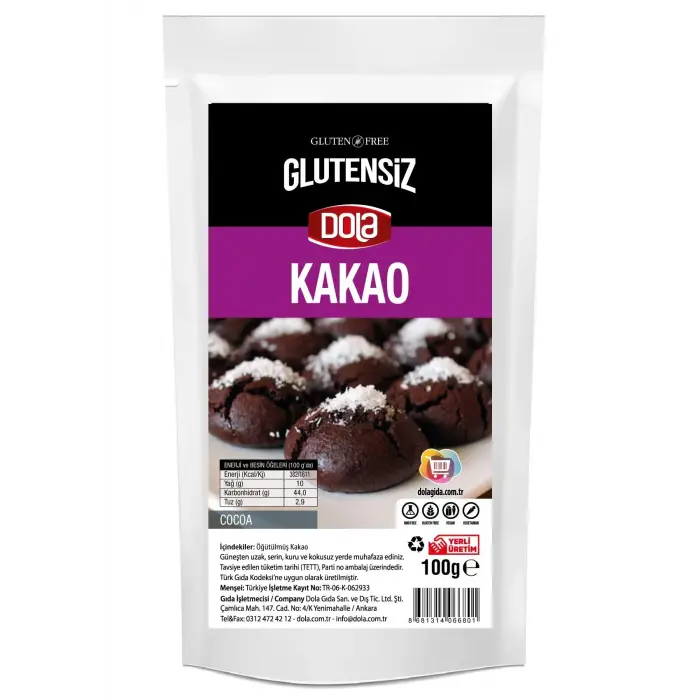 Glutensiz Kakao 100 g