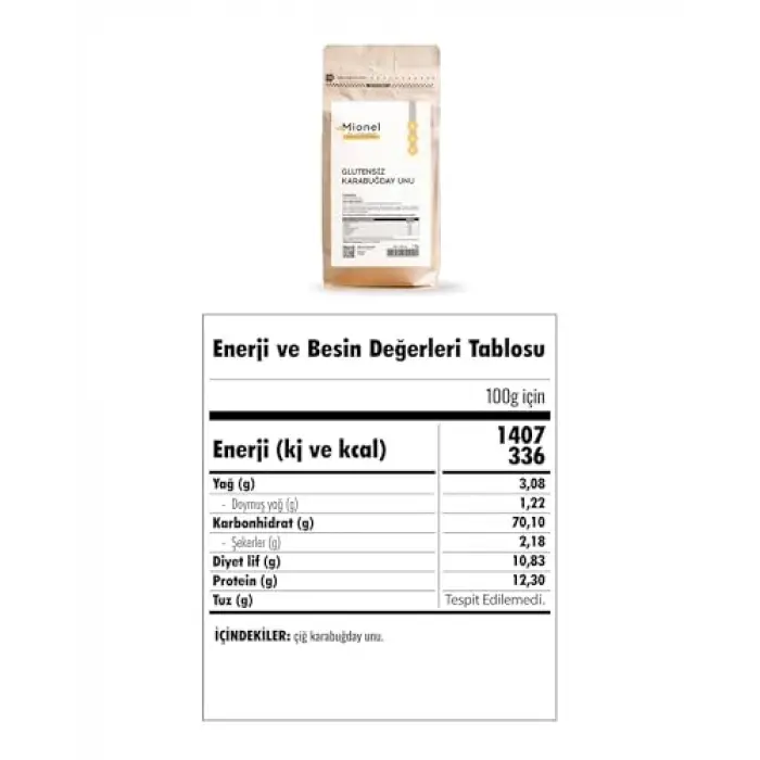 Glutensiz Karabuğday Unu, 1 kg